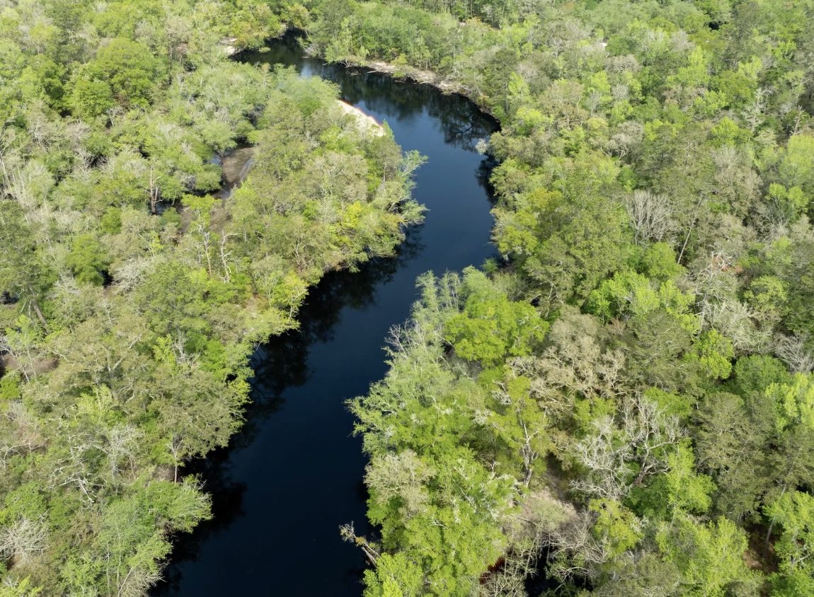 The St. Marys River from above